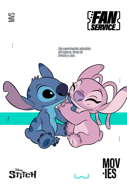 PACK X2 DE LILO Y STITCH MULTICOLOR PARA MUJER