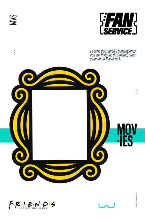 Card slide image -  CAMISETA DE FRIENDS SLIM FIT PARA MUJER