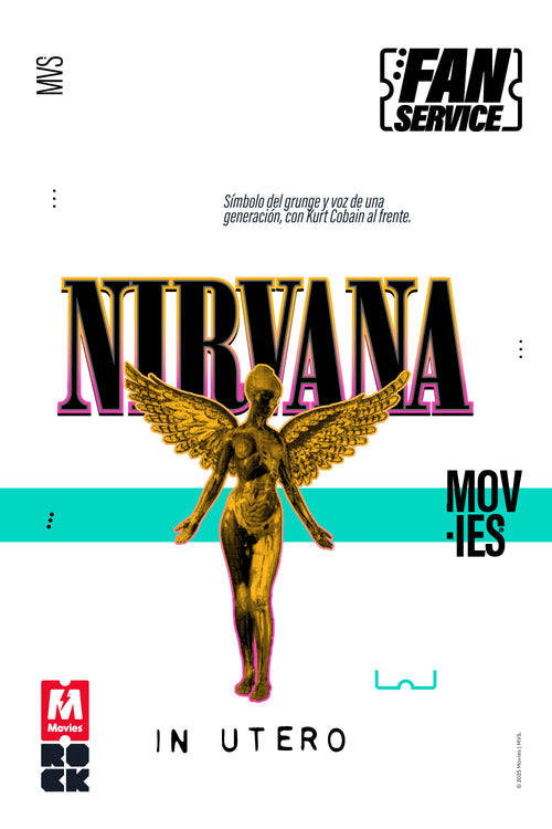 Card slide image -  CAMISETA DE NIRVANA RELAX FIT PARA MUJER