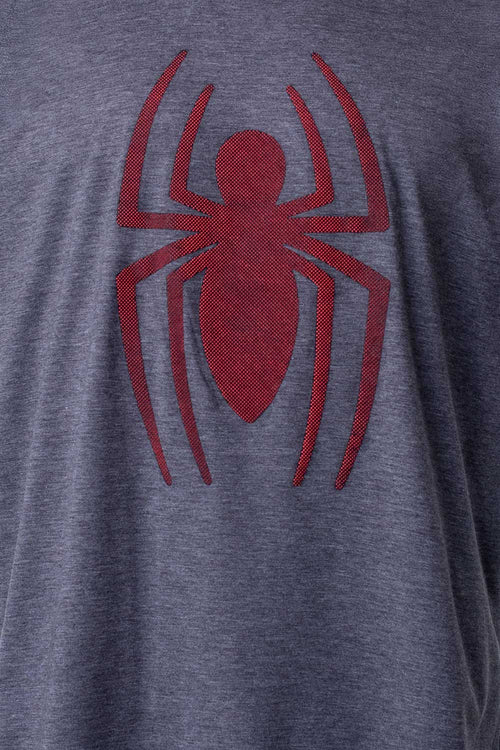 Card slide image -  CAMISETA DE SPIDERMAN MANGA CORTA GRIS PARA HOMBRE