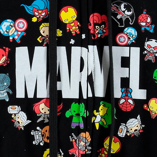 Card slide image -  BUZO DE MARVEL CON CAPUCHA NEGRO PARA MUJER