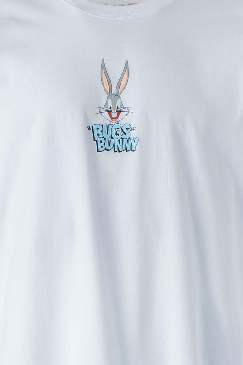 Card slide image -  CAMISETA DE LOONEY TUNES MANGA CORTA BLANCA GÉNERO NEUTRO