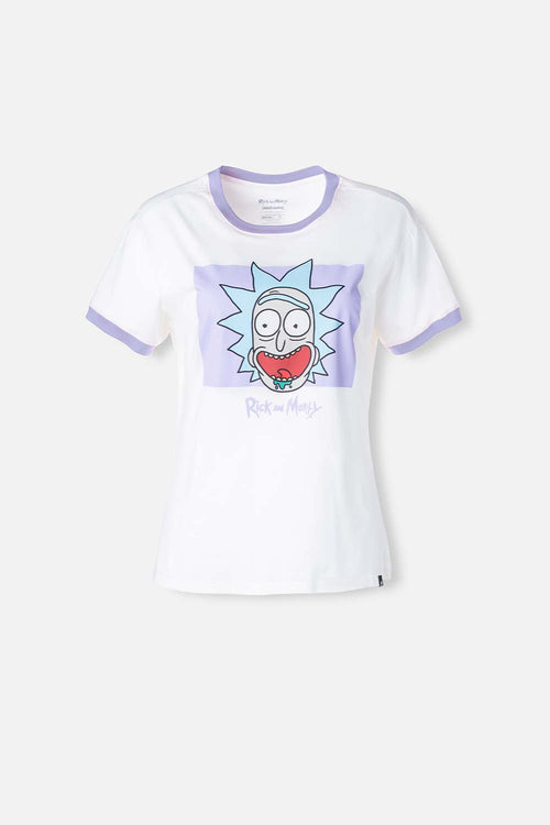 Card slide image -  CAMISETA DE RICK Y MORTY SLIM FIT PARA MUJER