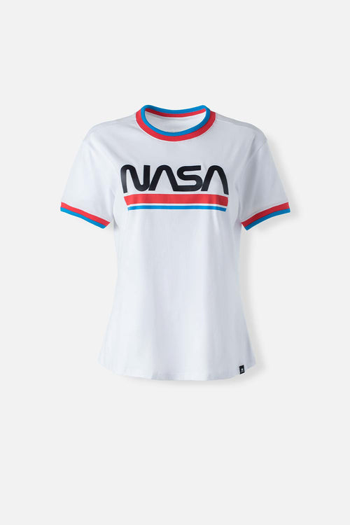 Card slide image -  CAMISETA DE LA NASA SLIM FIT PARA MUJER