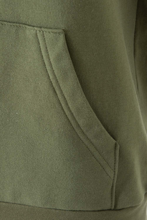 Card slide image -  BUZO  DE SNOOPY CON CIERRE Y CAPUCHA VERDE Y CAQUI PARA MUJER