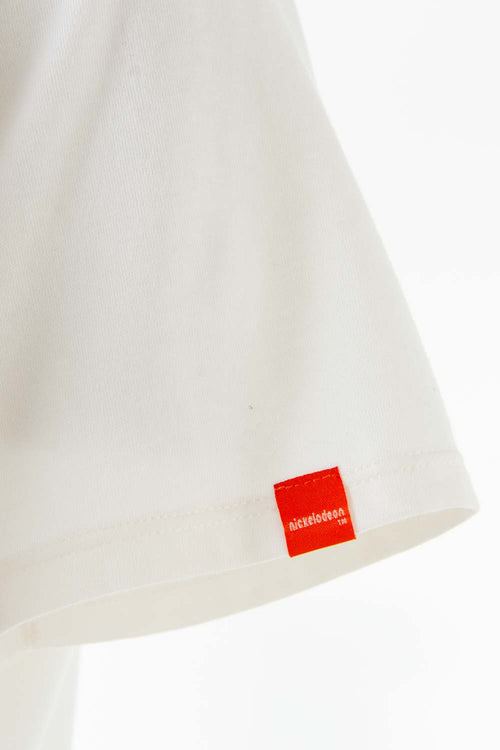 Card slide image -  PIJAMA DE LOS RUGRATS MARFIL Y AZUL DE SHORT PARA MUJER