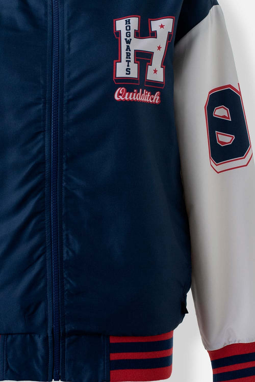 Card slide image -  CHAQUETA DE HARRY POTTER CON CIERRE AZUL ROJO Y BLANCO PARA MUJER