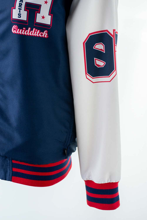 Card slide image -  CHAQUETA DE HARRY POTTER CON CIERRE AZUL ROJO Y BLANCO PARA MUJER