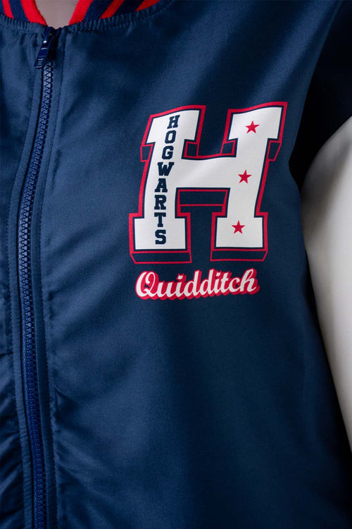 Card slide image -  CHAQUETA DE HARRY POTTER CON CIERRE AZUL ROJO Y BLANCO PARA MUJER