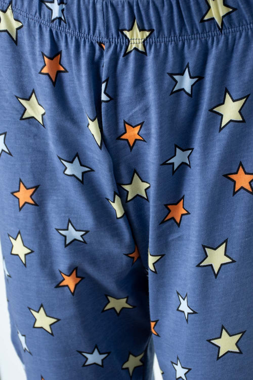 Card slide image -  PIJAMA DE TOM Y JERRY  MANGA CORTA AZUL PARA MUJER