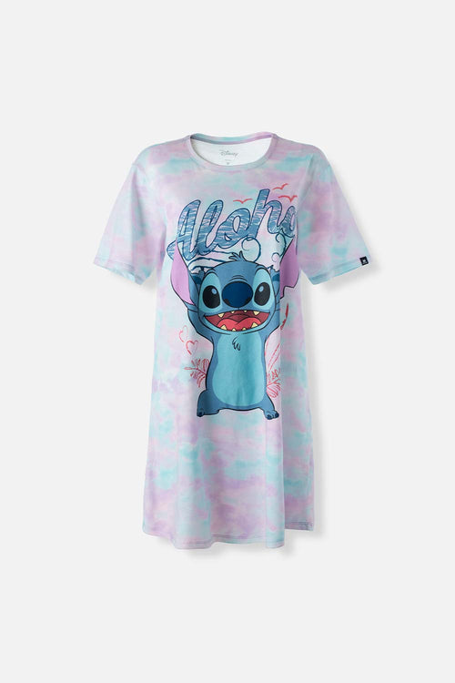 Card slide image -  PIJAMA DE STITCH MULTICOLOR TIPO BATOLA PARA MUJER