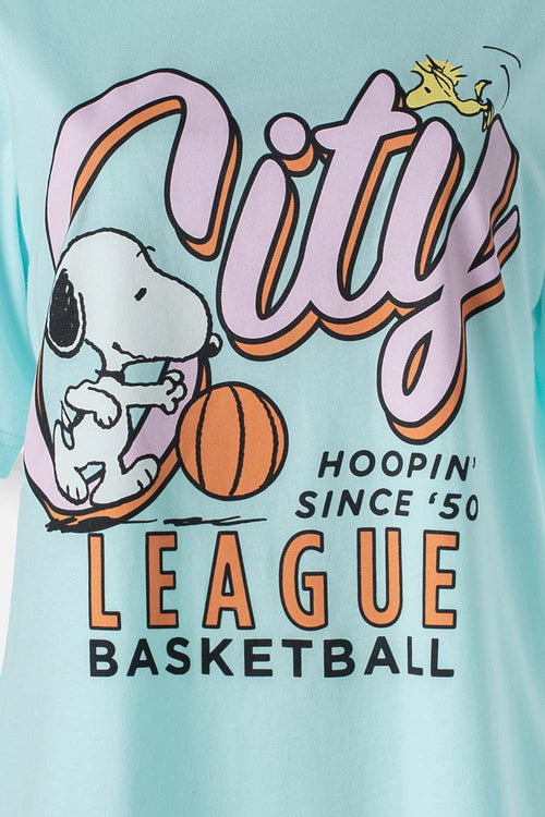 Card slide image -  CAMISETA DE SNOOPY REGULAR FIT PARA MUJER