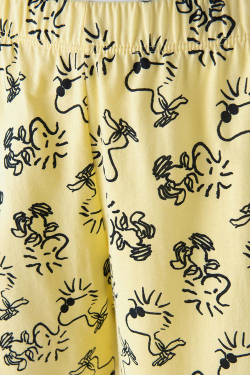 Card slide image -  PIJAMA DE SNOOPY DE PANTALÓN CORTO MULTICOLOR PARA MUJER