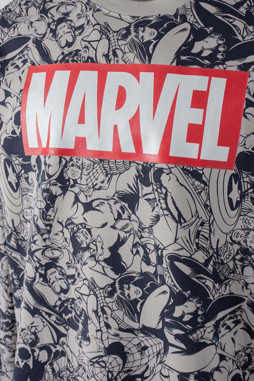 Card slide image -  BUZO DE MARVEL CERRADO MULTICOLOR PARA HOMBRE