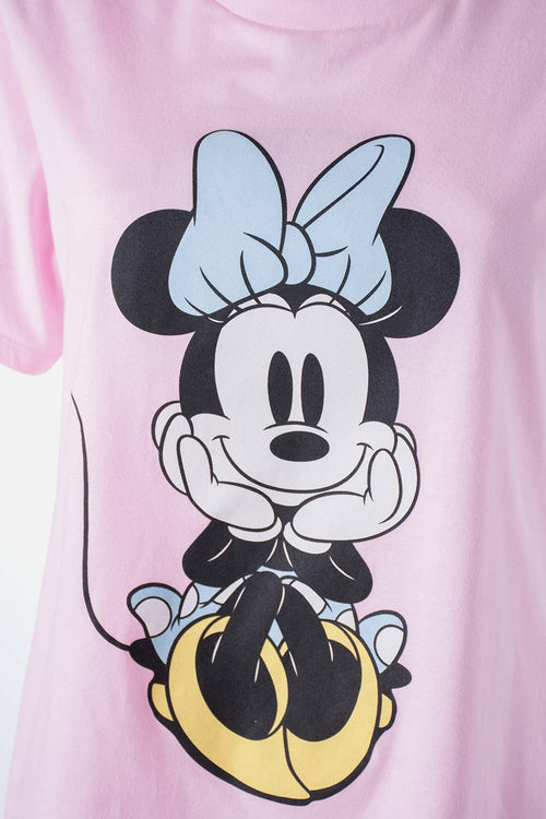 Card slide image -  PIJAMA DE MINNIE MOUSE DE PANTALÓN LARGO MULTICOLOR PARA MUJER