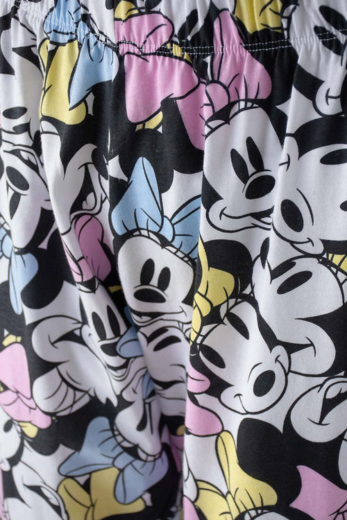 Card slide image -  PIJAMA DE MINNIE MOUSE DE PANTALÓN LARGO MULTICOLOR PARA MUJER