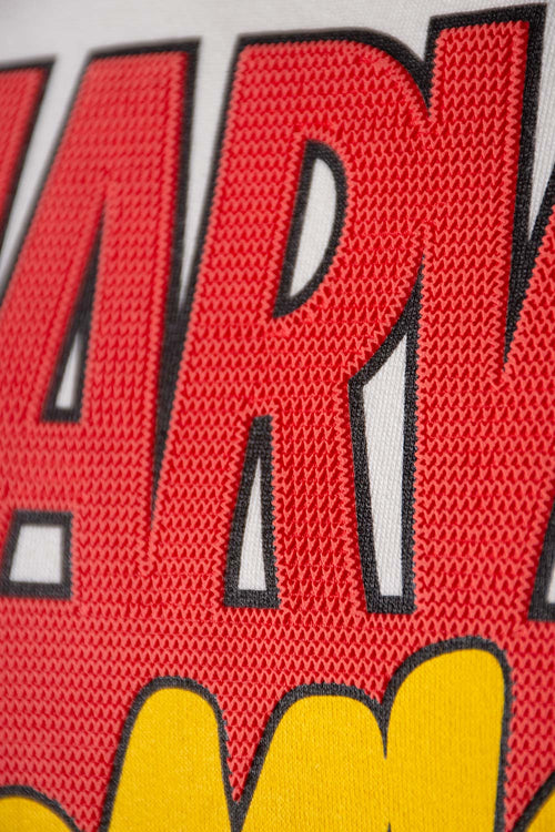 Card slide image -  BUZO DE MARVEL CUELLO REDONDO MARFIL PARA HOMBRE