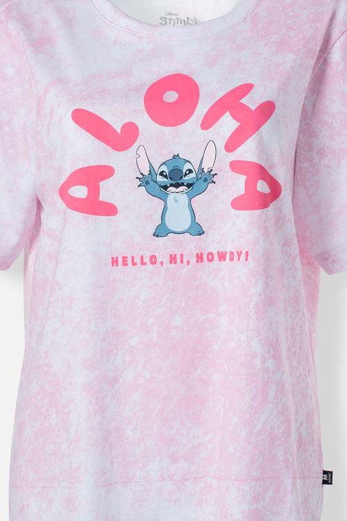 Card slide image -  CAMISETA DE STITCH REGULAR FIT PARA MUJER
