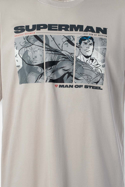 CAMISETA DE SUPERMAN REGULAR FIT PARA HOMBRE