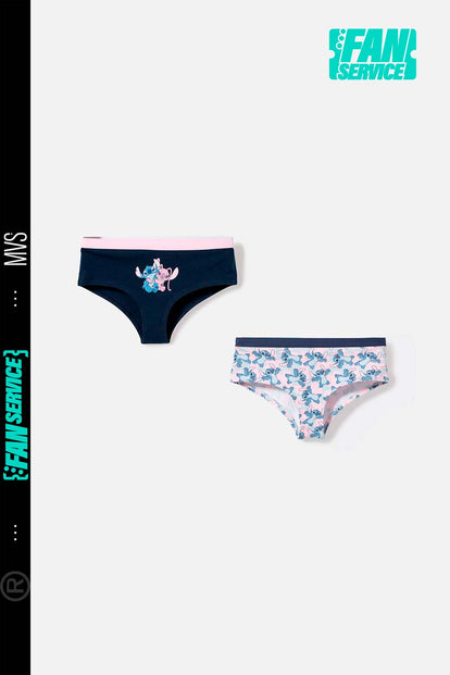 PACK X2 DE LILO Y STITCH MULTICOLOR PARA MUJER