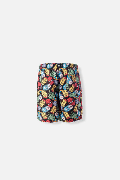 PANTALONETA DE BAÑO DE MARVEL MULTICOLOR PARA HOMBRE
