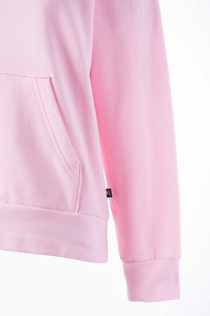 BUZO DE MY MELODY & KUROMI ROSADO CON CAPUCHA PARA MUJER