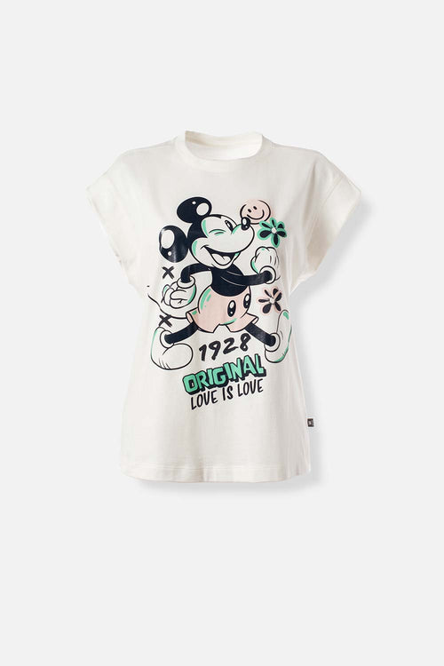 Card slide image -  CAMISETA DE MICKEY MOUSE RELAX FIT PARA MUJER