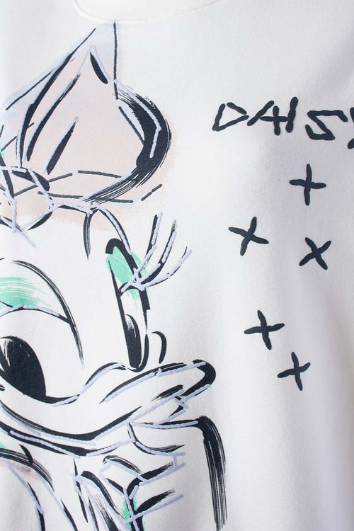 Card slide image -  BUZO DE DAISY MARFIL DE DISEÑO CERRADO PARA MUJER