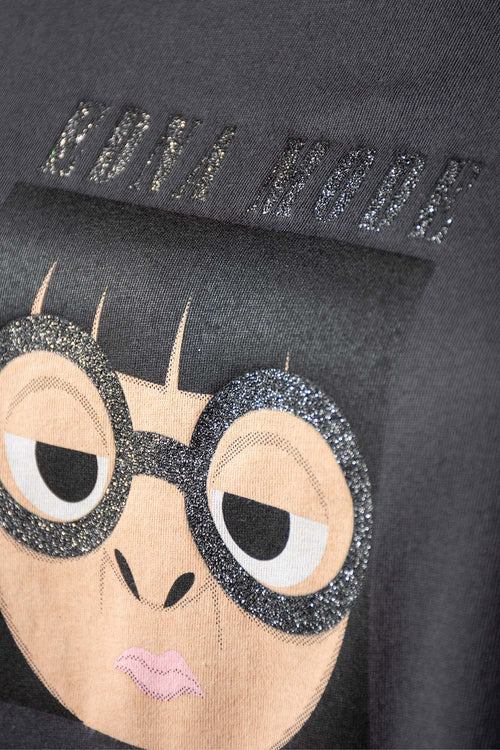 Card slide image -  CAMISETA DE EDNA MODA RELAX FIT PARA MUJER