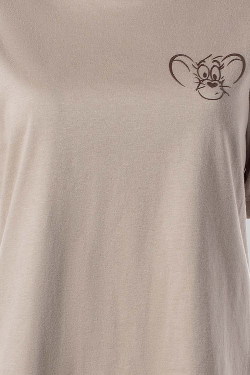 Card slide image -  CAMISETA DE TOM Y JERRY REGULAR FIT PARA MUJER