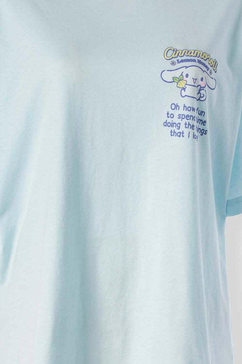 Card slide image -  CAMISETA DE CINNAMOROLL REGULAR FIT PARA MUJER