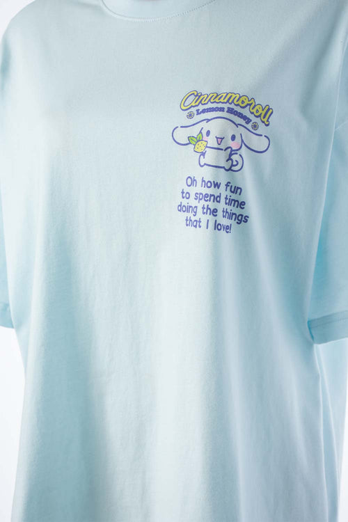 Card slide image -  CAMISETA DE CINNAMOROLL REGULAR FIT PARA MUJER