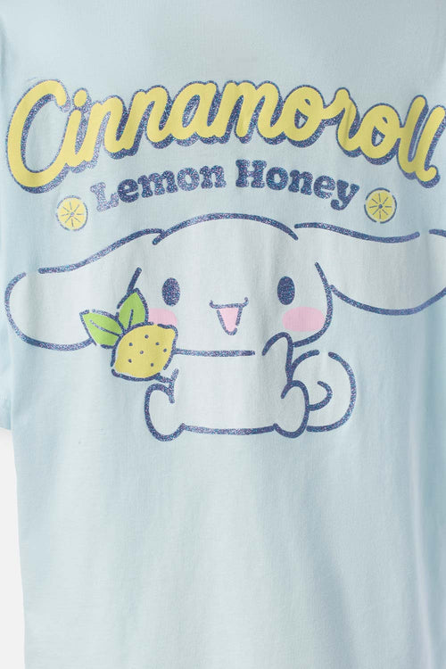 Card slide image -  CAMISETA DE CINNAMOROLL REGULAR FIT PARA MUJER