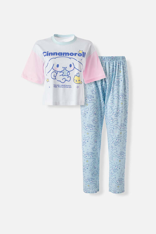 Card slide image -  PIJAMA DE CINNAMOROLL DE PANTALON PARA MUJER