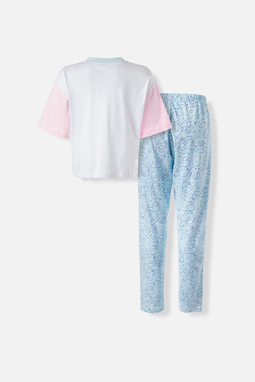 Card slide image -  PIJAMA DE CINNAMOROLL DE PANTALON PARA MUJER