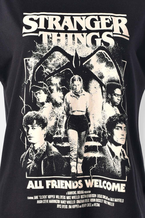 Card slide image -  CAMISETA STRANGER THINGS REGULAR FIT PARA MUJER