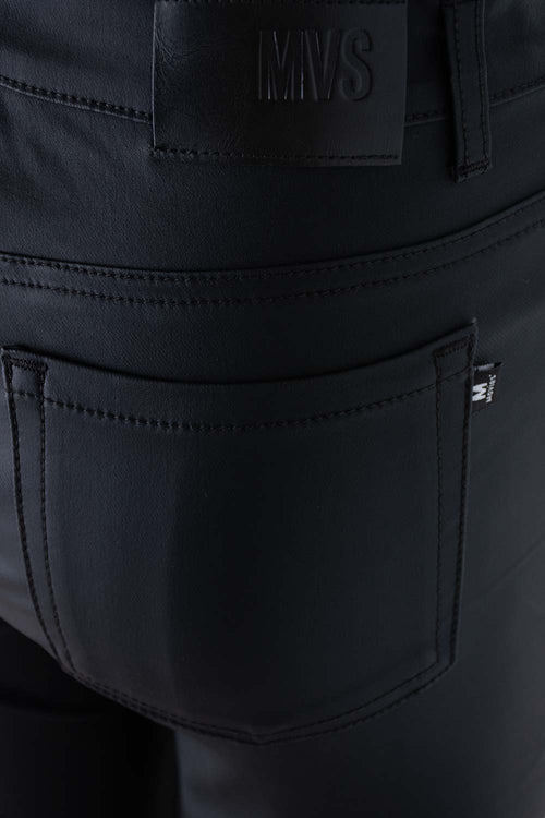 Card slide image -  PANTALÓN DE MOVIES NEGRO EFECTO CUERO PARA MUJER