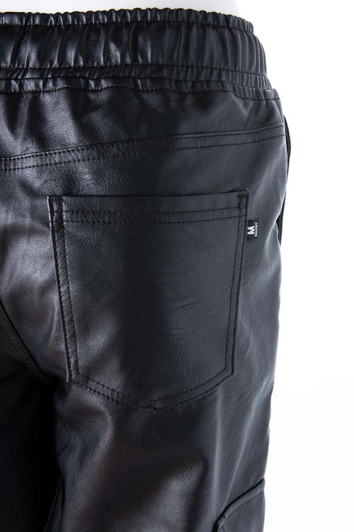 Card slide image -  JOGGER DE MOVIES NEGRO CON BOLSILLOS PARA MUJER