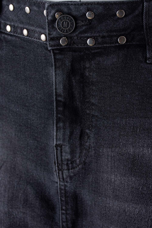 Card slide image -  FALDA DE MOVIES NEGRA CORTA PARA MUJER