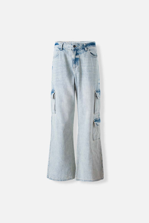 Card slide image -  JEAN DE MOVIES TONO CLARO TIPO CARGO PARA MUJER