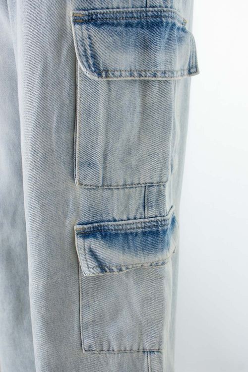 Card slide image -  JEAN DE MOVIES TONO CLARO TIPO CARGO PARA MUJER