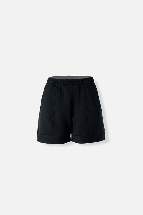 Card slide image -  SHORT DE MOVIES CON CINTURA ELÁSTICA NEGRO PARA MUJER