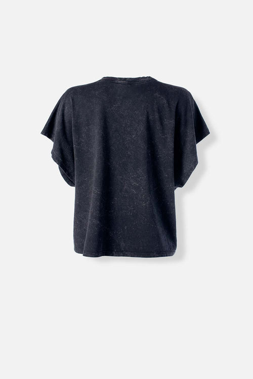 Card slide image -  CAMISETA DE SLAYER RELAX FIT NEGRO LAVANDERÍA PARA MUJER