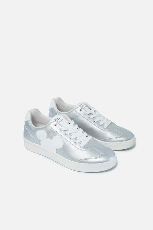 Card slide image -  TENIS DE MICKEY MOUSE PLATEADOS PARA MUJER