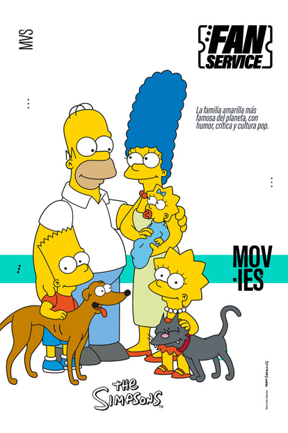  CHAQUETA DE LOS SIMPSON REGULAR FIT NEGRA PARA HOMBRE