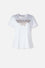 CAMISETA DE LA MUJER MARAVILLA MANGA CORTA BLANCA PARA MUJER