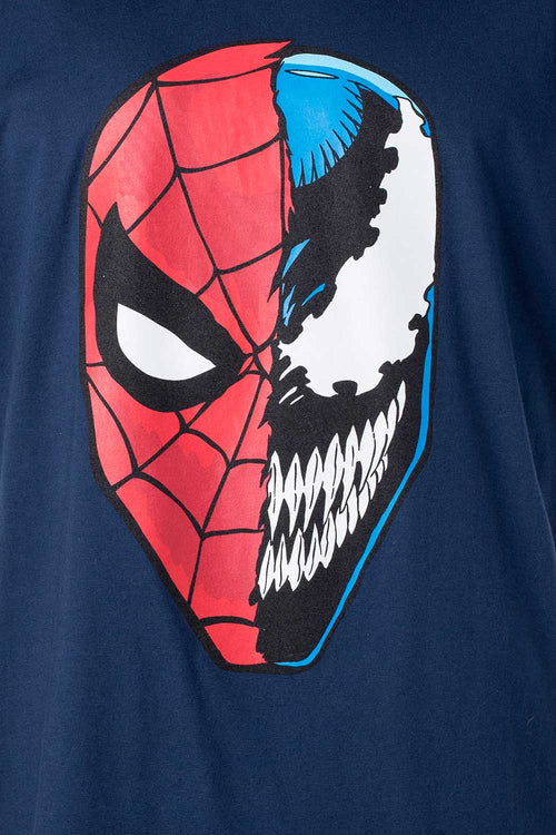 Card slide image -  CAMISETA DE SPIDERMAN MANGA CORTA AZUL PARA HOMBRE