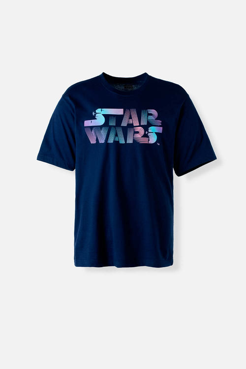 Card slide image -  CAMISETA DE STAR WARS MANGA CORTA AZUL PARA HOMBRE