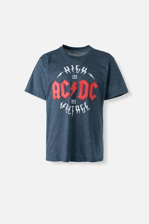Card slide image -  CAMISETA DE ACDC MANGA CORTA AZUL PARA HOMBRE