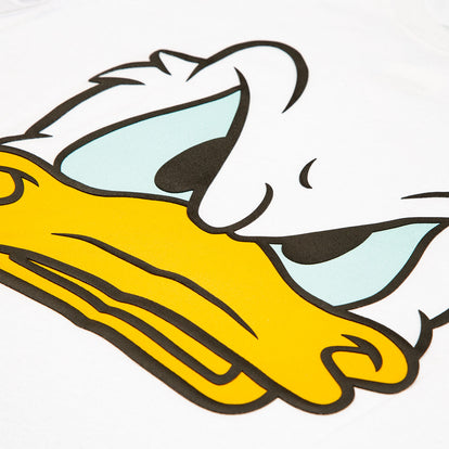  CAMISETA DE HOMBRE, MANGA CORTA REGULAR FIT BLANCA DE PATO DONALD ©DISNEY